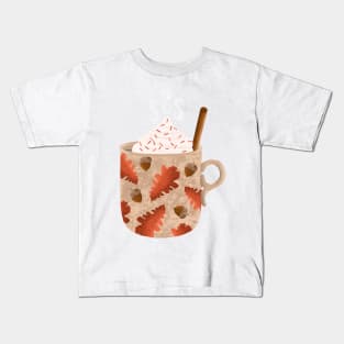 Hot Chai Latte Kids T-Shirt